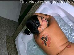 fucking the bbw who flirted at work, queen of blowjob, huge belly and big ass pov