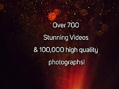 וואו, ברונטית חזה גדול אליי הוטשטיין מזיינת את הכוס הרטובה שלה עם צעצוע לבד