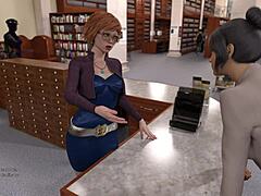 Redhead In Taboo University POV Hentai