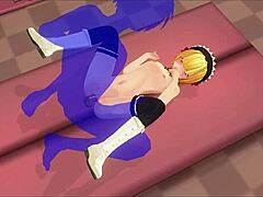 I suck that hentai cock in 3d anime style