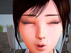 my new family episode 312 with brunette and redhead 😊