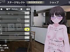 serika-san exposes herself discreetly in a naked coat outdoors