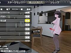 serika-san exposes herself discreetly in a naked coat outdoors