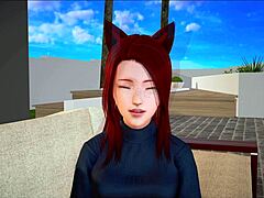 my new family episode 312 with brunette and redhead 😊