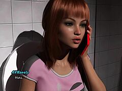 intertwined 65 anime hentai with redhead and tits