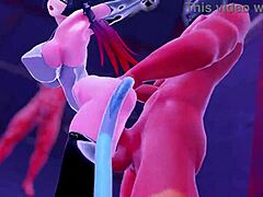 Jane Race Queen 3D 카툰 애니 헨타이