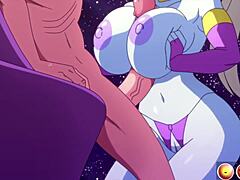 Vados在Kame Paradise 2中向Master Roshi显示她的巨乳吗？