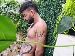 Behind the scenes making of gay video!