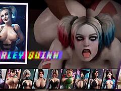 WOW, CHECK OUT THIS SEX GAME WITH CHUN LI, YORHA 2B, D.VA, WIDOWMAKER, SPIDER GWEN, JURI HAN, CAMMY WHITE, MAI SHIRANUI, HARLEY QUINN, AND TIFA LOCKHART IN ANAL ACTION!