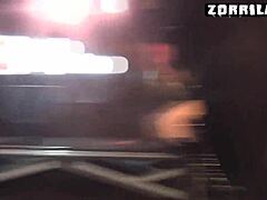 fetish rock band performs intense bondage show with spitting elements