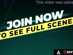 Busty petite Sasha Rose gets her pretty ass fucked by huge cock