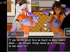 I watched Girl B Hero scenes part 6 with Sharifa in hentai cartoon