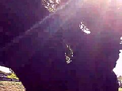 peeing from a tree in Gral Paz with friends