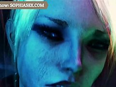 Dream fucking with 3d animation girls' big tits and asses