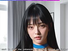 이 귀여운 21살 운동선수 일본 여자가 완벽한 가슴으로 누드 포즈. 그녀가 자지를 타고 또 타며 무검열 애니 게임 액션 좋아해