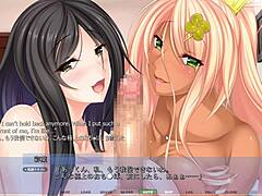 i love when step-mom and step-daughter give blowjob in harem route part 1