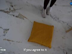 The Pizza Girl Ate My Pizza And Wanted To Run Away, I Made Her Suck