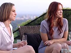 Five Milfs Battle One Huge Black Cock!