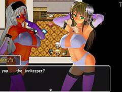 I watched Girl B Hero scenes part 6 with Sharifa in hentai cartoon