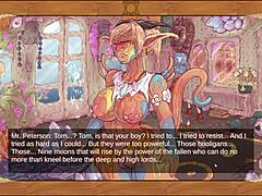 magic dorm 2 psychedelic hentai game ep 1 weird goddess of sex saves the world with huge monster cocks.