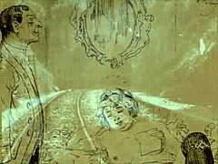 Vintage Erotic Drawings With Bold Cartoon Action