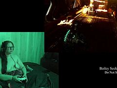 naked brunette bbw plays deadspace part 9