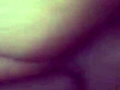 Huge beaver swallows cum from ass