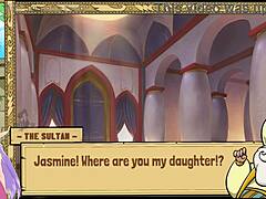 Queen trainer part 1 features princess jasmine with big tits