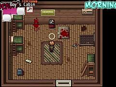 rescuing two hot girls from zombies in hentai game part 3