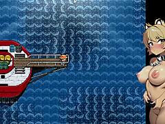 confronting the sea demon in this hentai fishing game