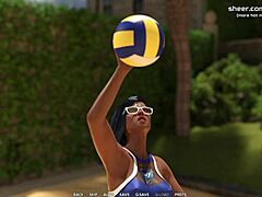 Busty Young Babe Handjob And Tit Job In Public College Shower