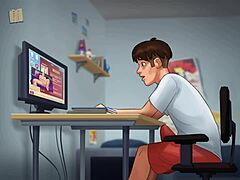 in this episode of summertime saga, the cartoon characters explore new anime hentai adventures with twists and turns. they navigate relationships and secrets casually.