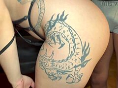 sucking my lover pitbullporn hidden from his wife while watching anime hentai interracial scenes in secret