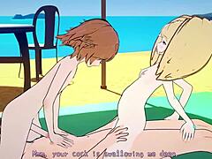 Ever see Chihiro and Hiyoko get naughty on the beach?