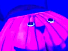 Twerking the pumpkin with big ass couple