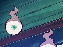 the story unfolds with a mischievous ghost in this fantasy anime drawing