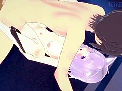 inugami korone and nekomata okayu intense sex - hololive vtuber hentai anime tits porn in 3d big tits creampie boobs cartoon teen 18+ 3d cartoon