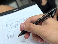 Proving Skills with Hot Goth Sister