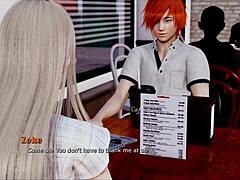 my real desire episode 39 in cartoon anime style