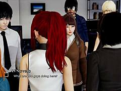 my real desire episode 39 in cartoon anime style