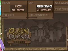 Queen trainer part 1 features princess jasmine with big tits