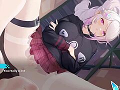 Cute Girl Fucked Hard in Hentai Fantasy Amusement Park Scene