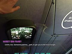 I wanna dance with this hot black haired babe before we fuck, ya know?