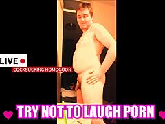 Can You Try Not To Laugh At This Silly Cocksucking In Gay Porn?