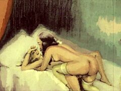 check out these vintage erotic illustrations from retro anime hentai 😍