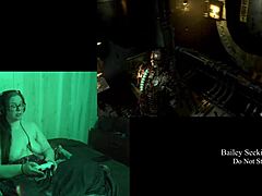 naked brunette bbw plays deadspace part 9