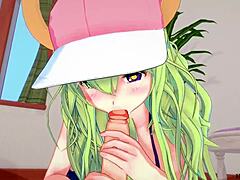Miss kobayashis dragon maid hentai lucoa rides a huge cock