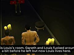 garef fucks his housmates big asse