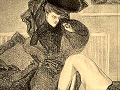 check out these vintage erotic illustrations from retro anime hentai 😍