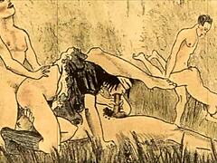 Vintage illustration from antique collection